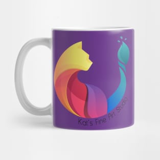 Kat's FIne Art Studio T-shiirt Mug